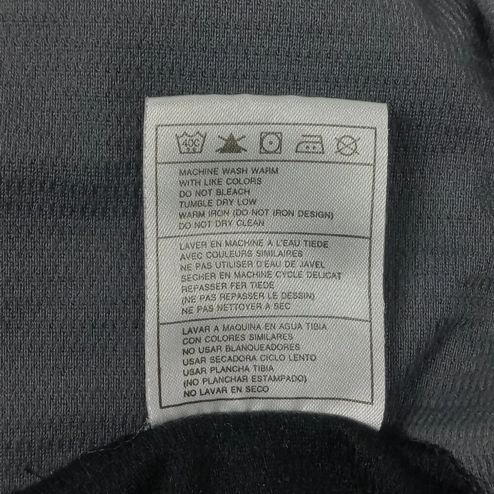 NIKE Gray Black Polyester Padded Elbow Performance Jersey Shirt Boys Size Medium